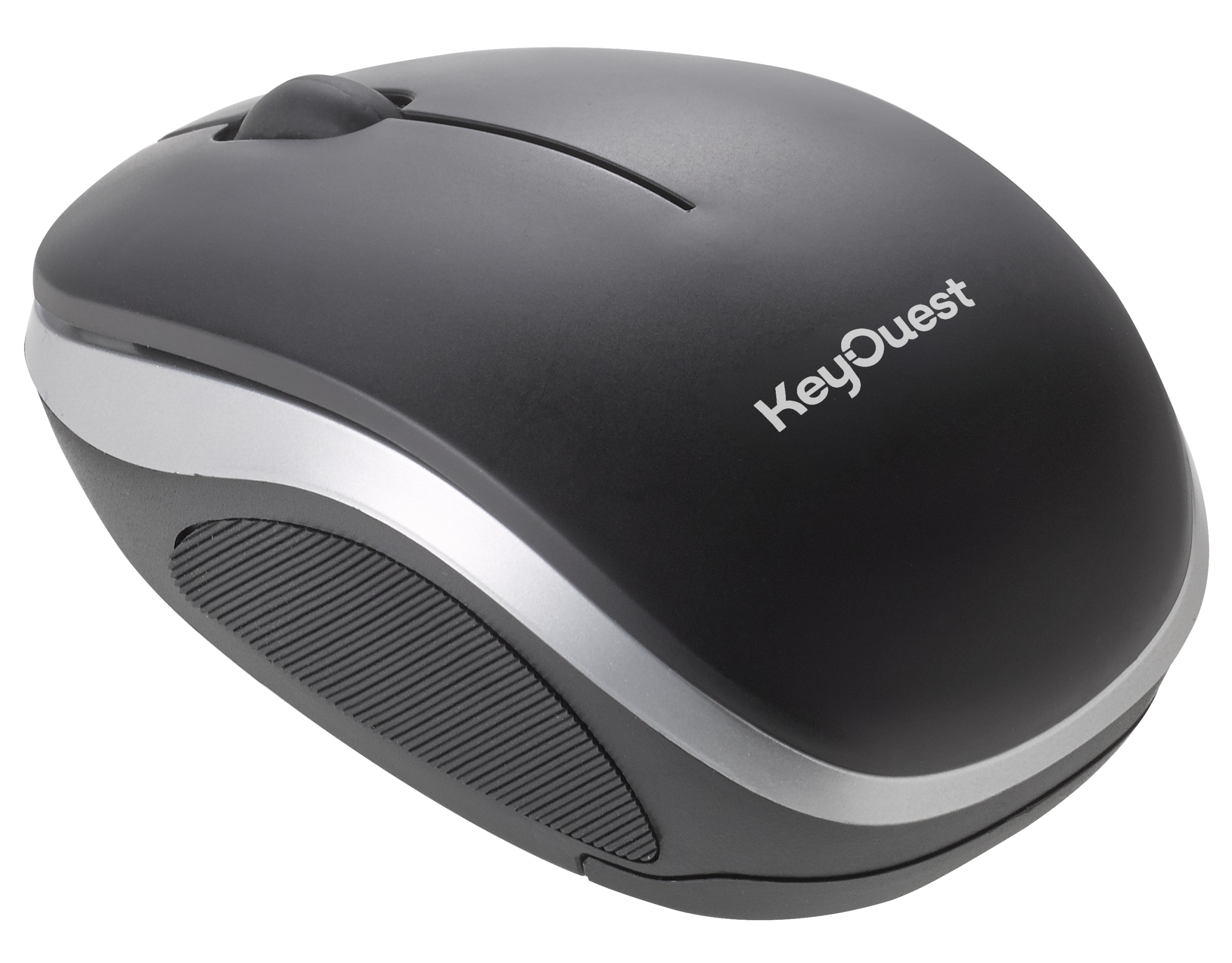 Souris sans fil WAVE noir/argent - KeyOuest