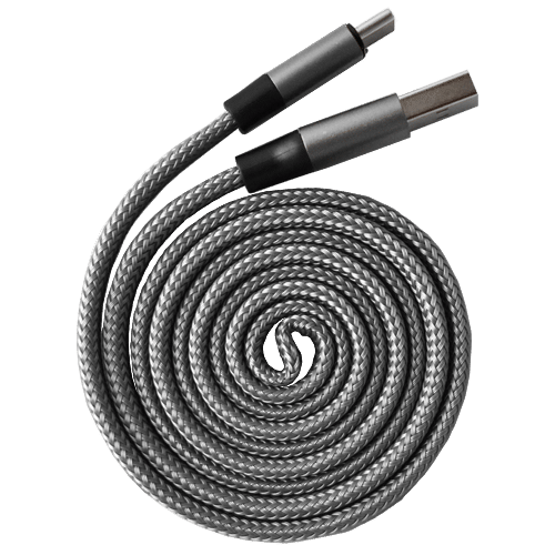Câble USB-C auto-rolling KeyOuest gris